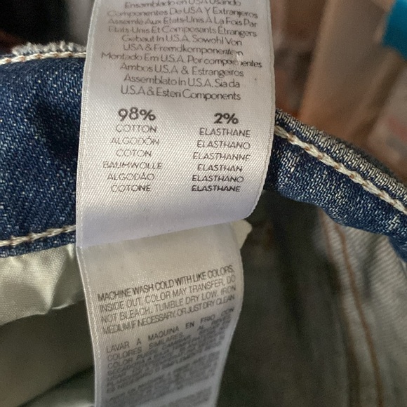 MOTHER SUPERIOR THE TRIPPER CHEW IN CRYIN COWBOYS HI RISE DISTRESSED SEMI-RIDIG - Picture 15 of 15